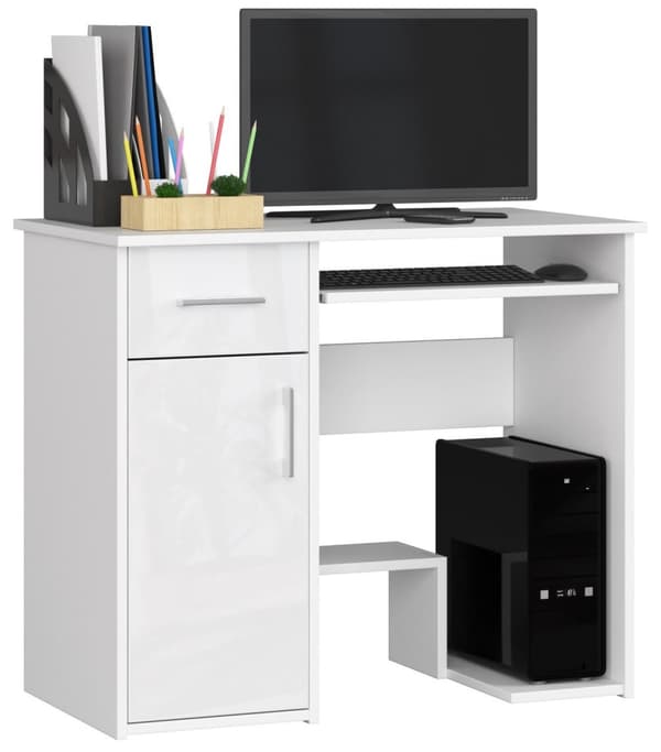 JAY HVID SKRIVEBORD / HVID POLERET