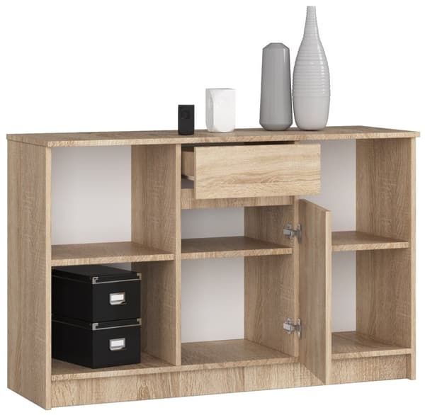 SÆT CLP B-17 KOMMODE + SKRIVEBORD PK SONOMA