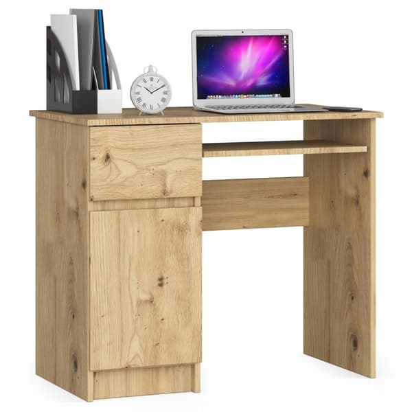 Computerbord 90 cm Piksel venstre - dåb artisan