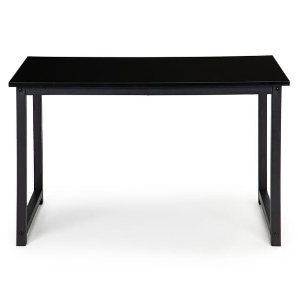 Trendy elevskrivebord med lamineret bordplade og metalben, 120x60x73cm