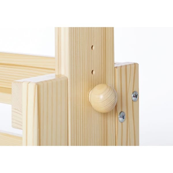 Rootz barnskrivbord 'Lena' - Barnskrivbord - Justerbart träbord - massiv furu - 109cm x 58cm x 57-70cm