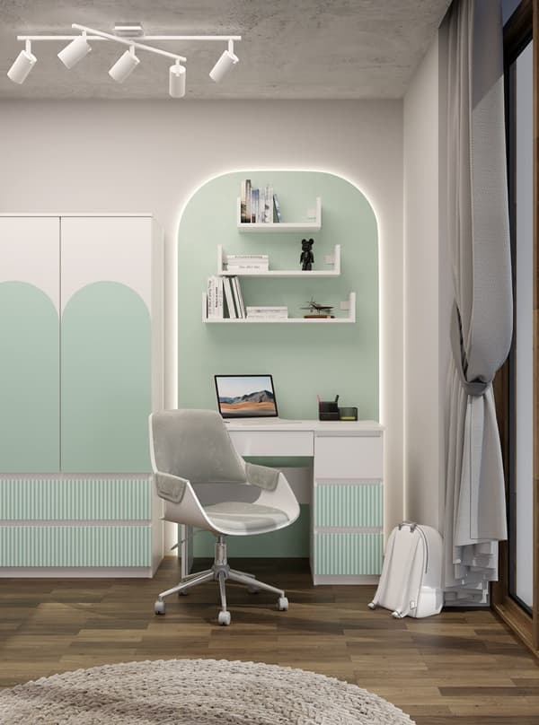 Mijas Desk OIKEA ARTESO MINT Mint