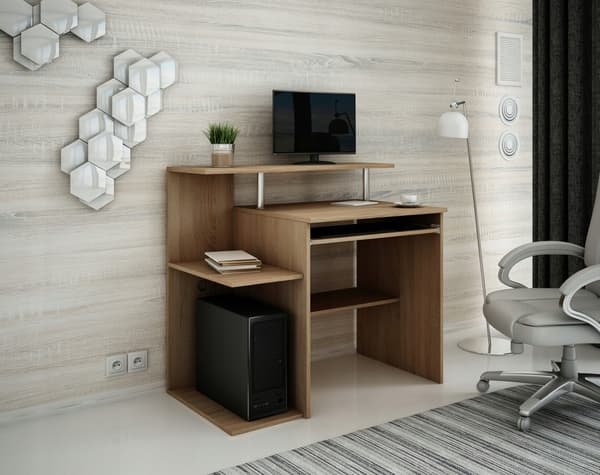 Computerbord B1 SONOMA OAK 100cm skab