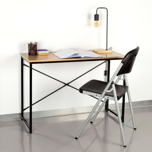 Skrivbord Max Home Stål Melamin spånskiva 100 x 70 x 40 cm