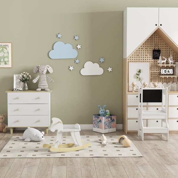 Rootz Learning & Maalaustuoli - 3 -in -1 -pöytätuoli - Chalkboard Kids -tuoli - Turvallisuus ja vakaus - 42 cm x 44 cm x 86cm