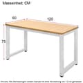 Miniatyrbild 3 av 6: Datorbord Kontorsbord Arbetsbord PC