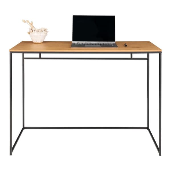 Rootz Modern Minimalist Desk - Home Office Table - Tyylikäs työtila - tukeva rakennus - 100 cm x 45cm x 75 cm