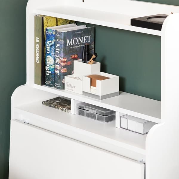 Rootz Multichunctional Desk - Hylly - kannettavan tietokoneen pöytä - Space Saver - 64x98x64cm, taitettava arvoon 64x98x25cm
