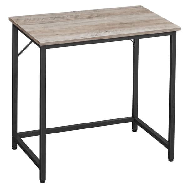 Skrivbord, VASAGLE, 80x50x75 cm, Vintagebrun-Svart.