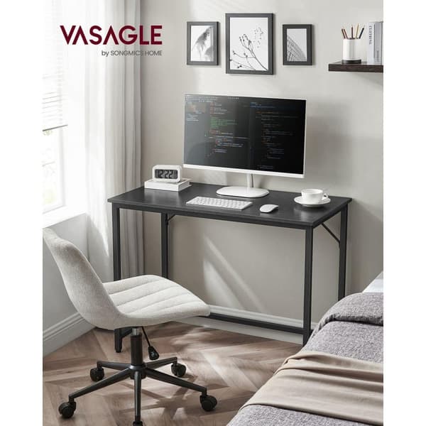 Skrivebord, VASAGLE, 100x50 cm, Sort