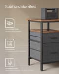 Miniatyrbillede 8 af 8: Skrivebord, VASAGLE, 150x120 cm