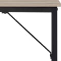 Miniatyrbild 6 av 8: Skrivbord, VASAGLE, 100x50 cm, Greige-svart