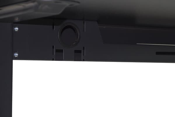 SyberDesk Gaming hörnskrivbord V2 - 197 x 132 cm - Skrivbord med LED - USB HUB - Kabelhanteringssystem i skrivbordsramen - spelbord