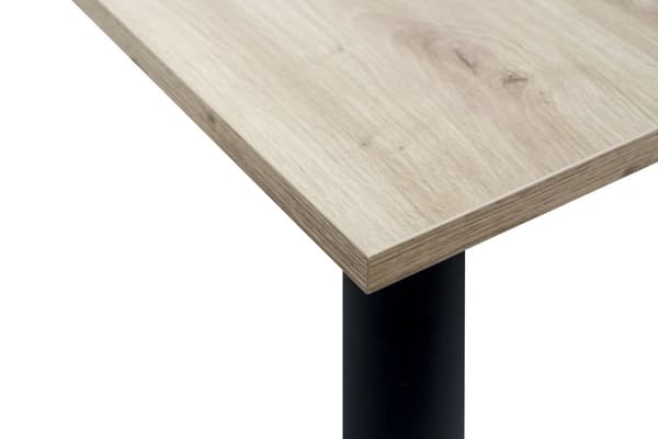 SyberDesk Gaming hörnskrivbord V2 - 197 x 132 cm - Skrivbord med LED - USB HUB - Kabelhanteringssystem i skrivbordsramen - spelbord