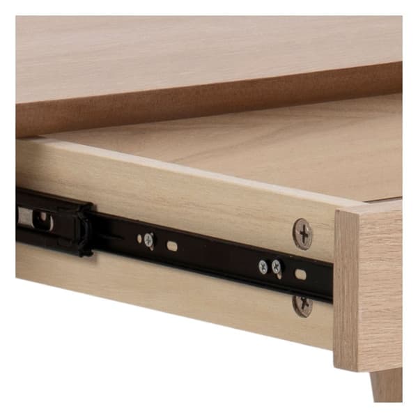 Woodstock skrivebord 1 skuffe hvit.