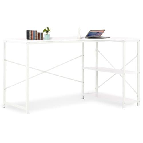 Datorbord vit 120x72x70 cm