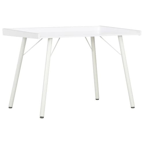 Skrivbord vit 90x50x79 cm