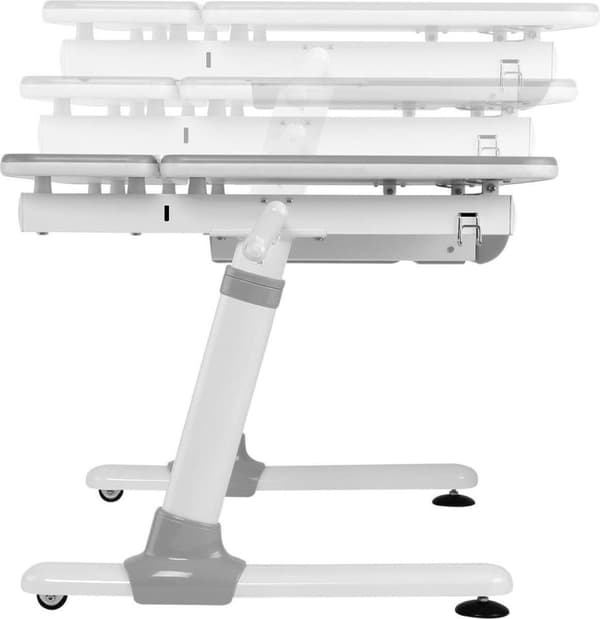 Ergo Office lasten ergonominen korkeussäädettävä työpöytä, harmaa, max 100kg, ER-417 2 kpl