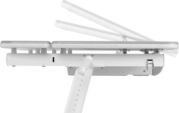Ergo Office lasten ergonominen korkeussäädettävä työpöytä, harmaa, max 100kg, ER-417 2 kpl