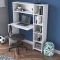 Miniatyrbillede 1 af 11: Computerbord med hylde, 80x74,8 cm, hvid