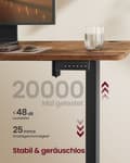 Miniatyrbillede 3 af 6: Kontor elektrisk justerbar 180 x 80 cm