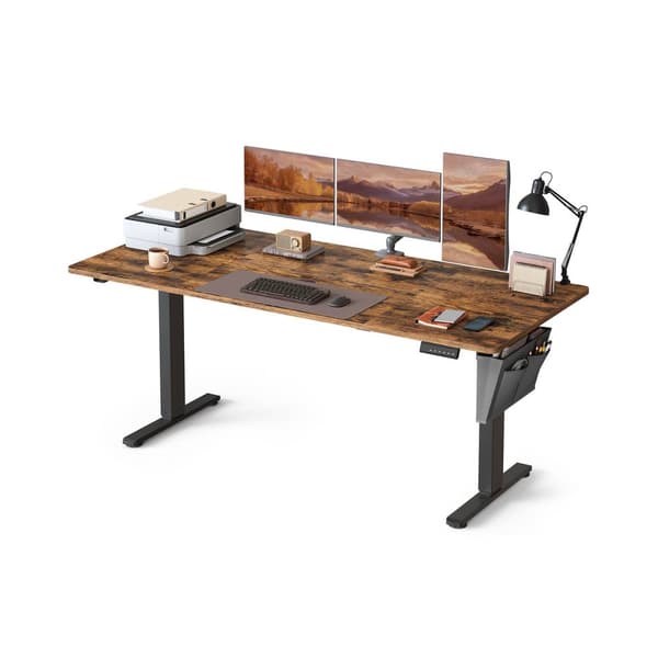 Kontor elektrisk justerbar 180 x 80 cm