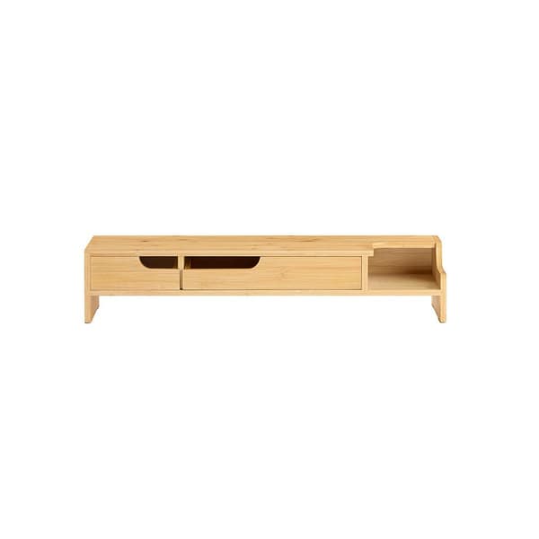 Monitorstativ, BBF12-N, 60x22x12 cm, Brun