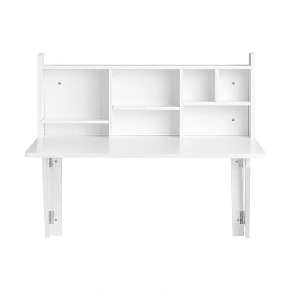 Taitettava pöytä, FWT07-II-W, 90x60x78 cm, Valkoinen