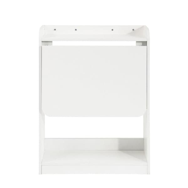 Foldbar Skrivebord, FWT92-W, 64x20x82 cm, Hvid