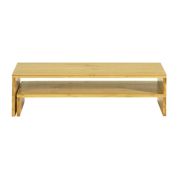 Monitorstativ, BBF07-N, Længde 52-104 cm Bredde 22 cm Højde 15 cm, Brun