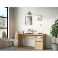 Miniatyrbild 2 av 6: Bureau rätt MODULTRICK - Ek/Mörkgrå - 140 x 52,7 x 72,5 cm