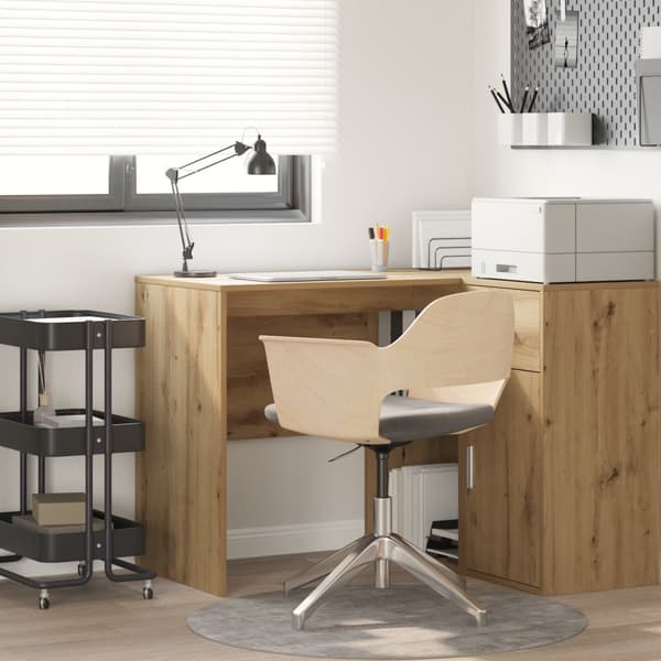 Skrivbord Artisan ek Spånskiva Medium Snygg Skrivbord