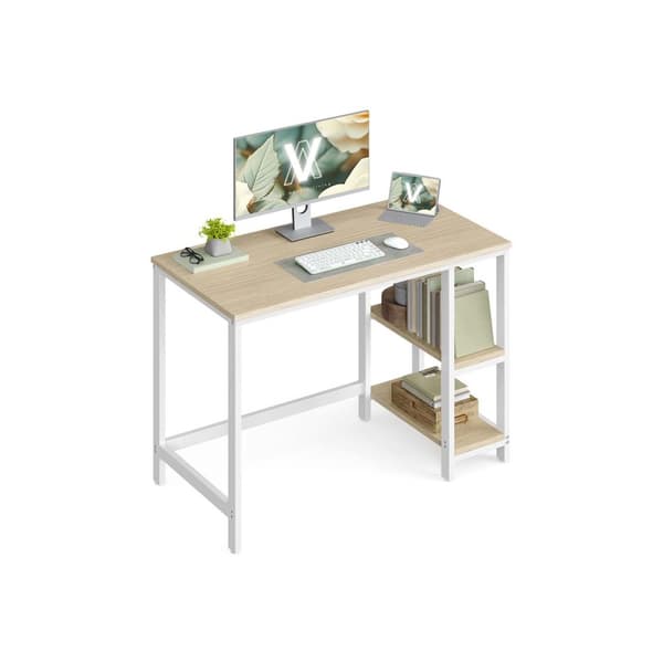 Työpöytä, VASAGLE LWD47X, 50x100x76 cm, Beige