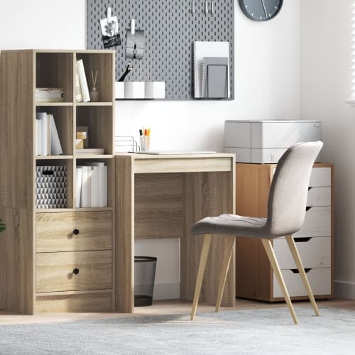 Datorbord Sonoma ek Spånskiva 60 x 50 x 76 cm Datorbord