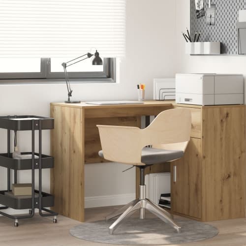 Skrivbord Artisan ek Spånskiva Medium Snygg Skrivbord