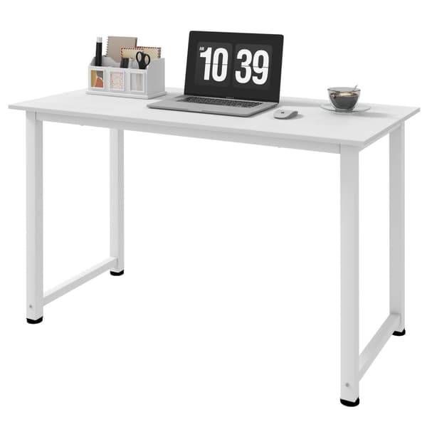 Rootz -tietokonepöytä - ruokapöytä - monipuolinen työpinta - tukeva metallikehys - 120L x 60b x 76h cm