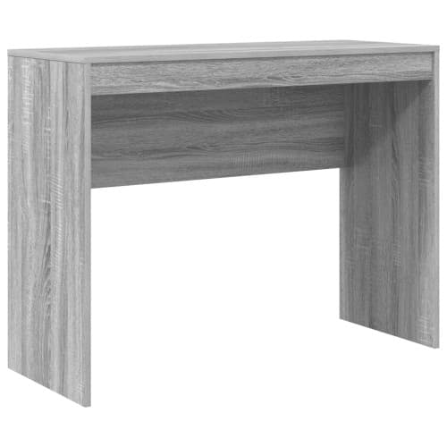 Datorbord Grå sonoma MDF 100 x 40 x 76 cm Enkelt Datorbord