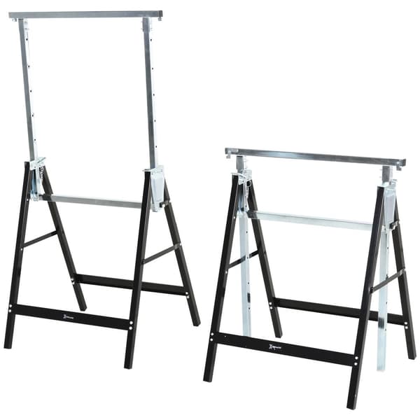 Savbuk, 68x56x80-130 cm, Sort