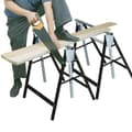 Miniatyrbillede 2 af 9: Savbuk, 68x56x80-130 cm, Sort