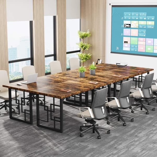 Rootz Executive Desk - Arbetsstation - Kontorsskrivbord - Robust och rymlig - 160 cm Längd x 80 cm Bredd x 75 cm Höjd - Ergonomisk design
