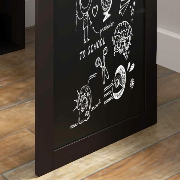 Rootz Foldbar Wall Table - Space Saving Desk - Convertible Table - Blacktavla - lagring - 98x51x153cm