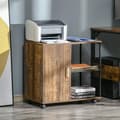 Miniatyrbild 2 av 6: Rootz Printer Stand - Office Organizer - Skåpfack - Multifunktionell förvaring - Elegant design - 70 cm x 40 cm x 65,5 cm
