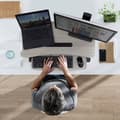 Miniatyrbild 3 av 3: ERGOTRON WorkFit-Z Mini Ståbordsadapter - Pärlgrå