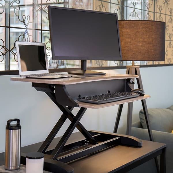 ERGOTRON WorkFit-Z Mini Ståbordsadapter - Pärlgrå