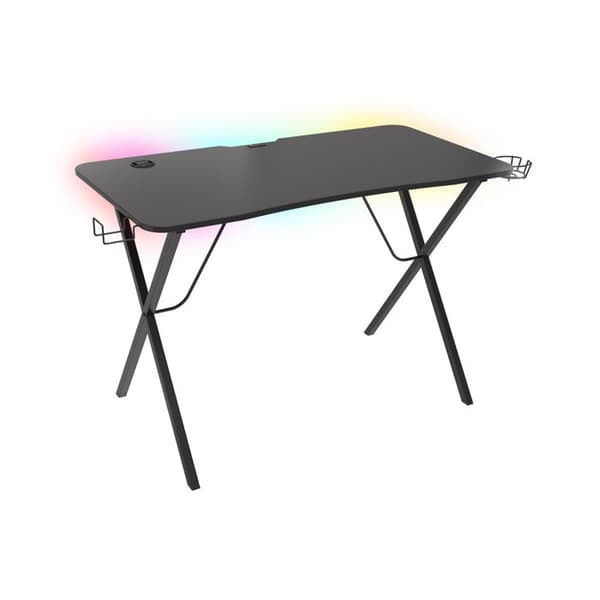 Spelbord - GENESIS - Holm 200 RGB - Kolfiberskiva - LED-bakgrundsbelysning