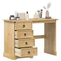 Miniatyrbild 1 av 2: Sminkbord Corona 104x47x75 cm massiv furu