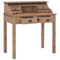 Miniatyrbild 2 av 2: Skrivbord 90x50x100 cm massiv teak