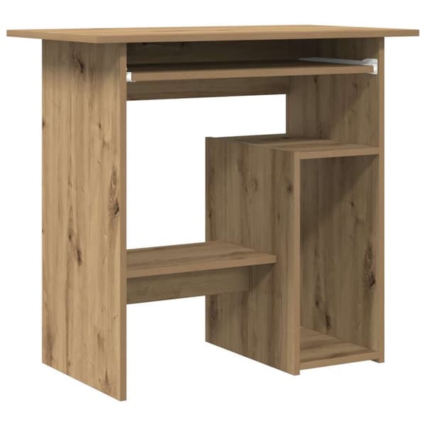Skrivbord artisan ek 80x45x74 cm konstruerat trä