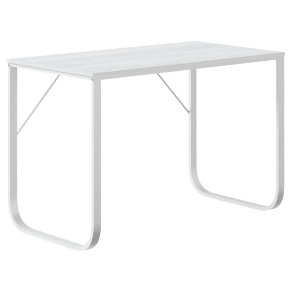 Datorbord vit 110x60x73 cm spånskiva