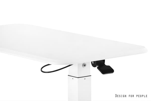 Skrivbord/bord med justerbar höjd Unikt laptopbord vitt